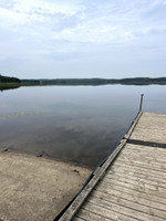 Cement launch and dock.