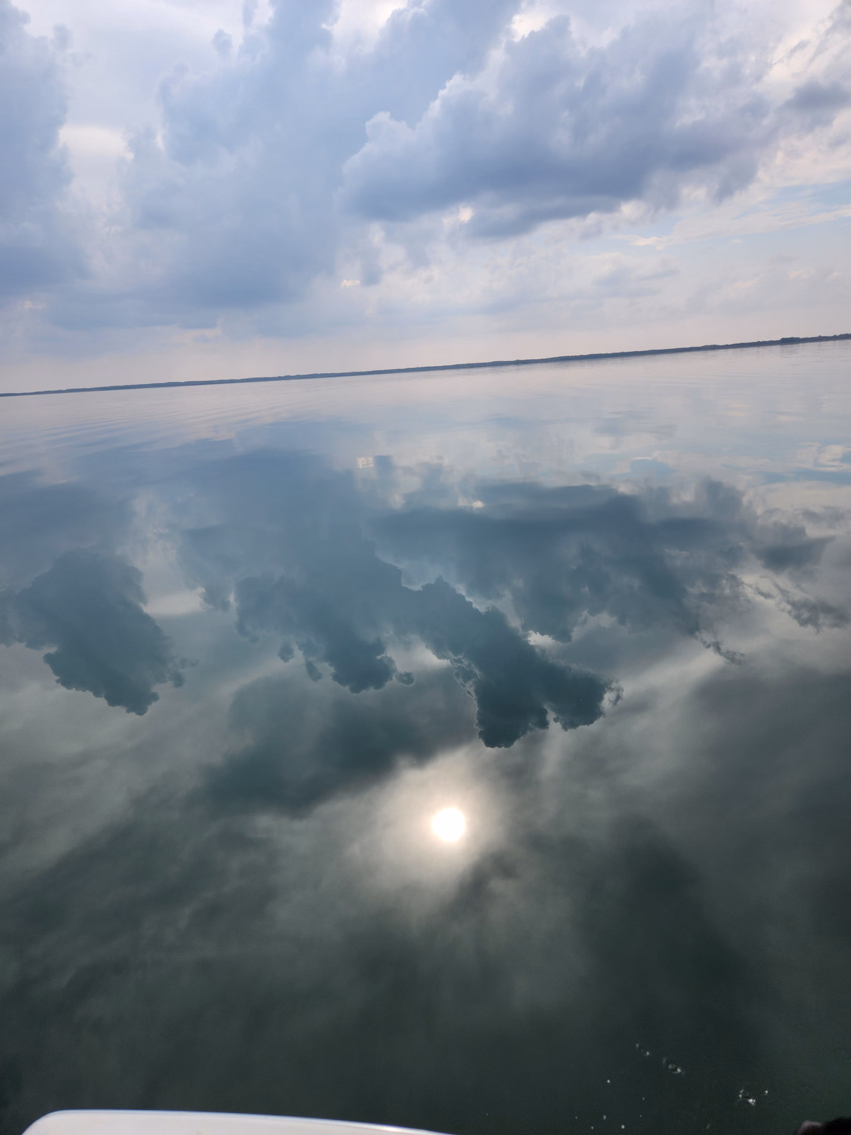 Beautiful calm lake day... September 12, 2025