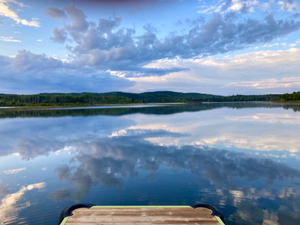 Stabler Point Campground boat launch. Picture taken August 23, 2025 6.55am