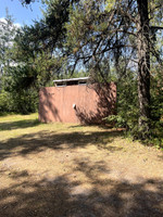 Outhouse at boat launch.