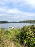 Large fishing dock.