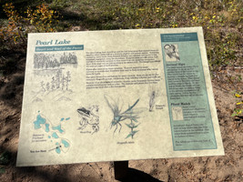 Interpretive sign.