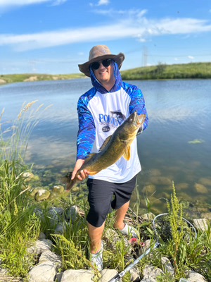Walleye
24”
Northland Smeltinator jig with minnow