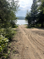 Approach to the boat launch.