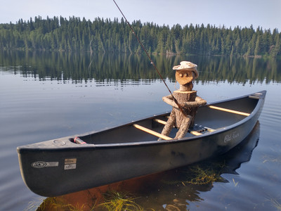 Fisherman out enjoying the lake!