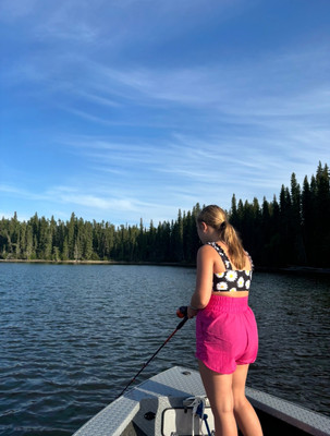 Fishing on East Trout Lake