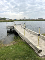 Accessible fishing dock.