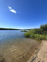 Small boat launch in the subdivision