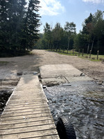 Cement launch and dock.