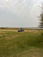 My truck parked at the rec. site.