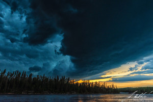 Storm over North Falls