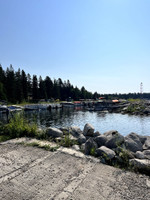 Marina adjacent to launch.