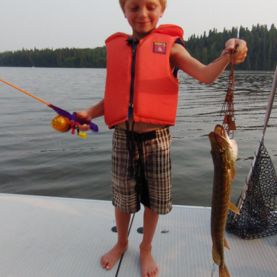 Our grandson&#039;s first fish????