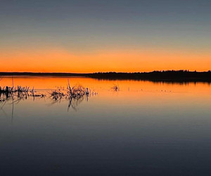 Sunset at Kenosee Lake