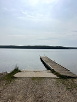 Cement launch and dock.