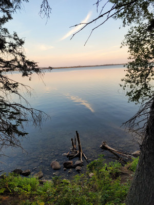 Views from campsite in Fern.